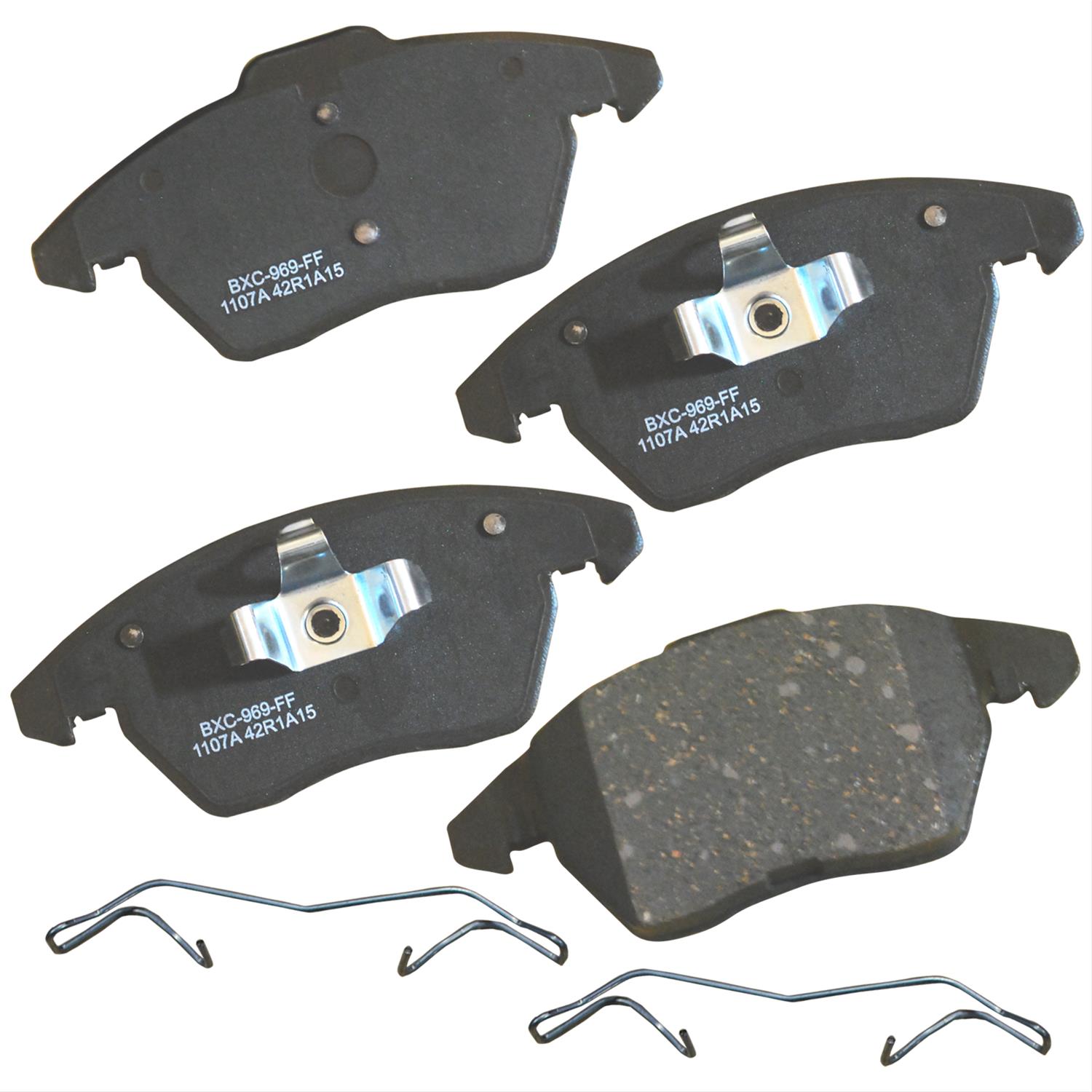 Bendix Brakes SBC1107A Bendix Brakes STOP Brake Pads Summit Racing