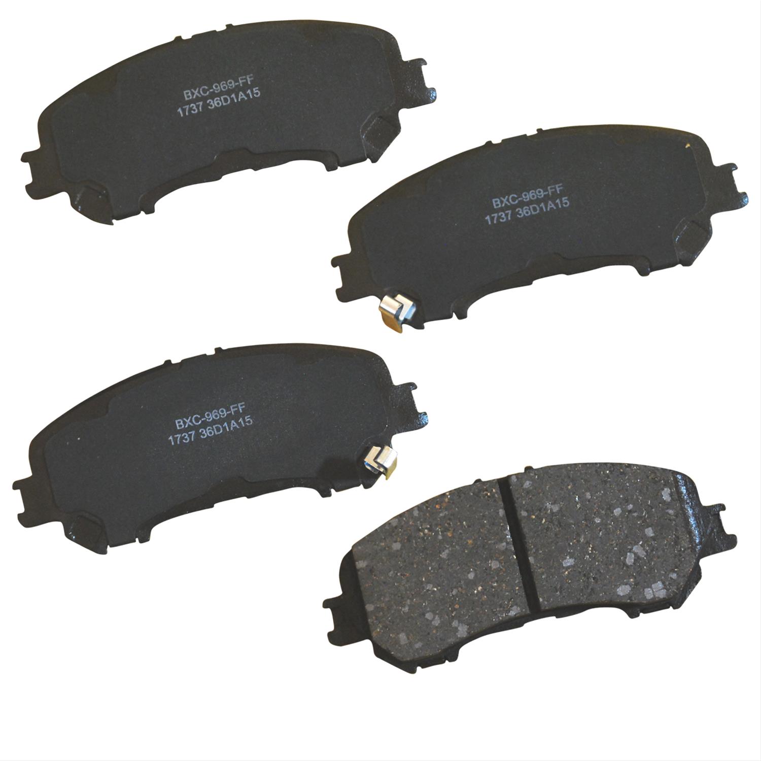 Bendix Brakes SBC1737 Bendix Brakes STOP Brake Pads Summit Racing