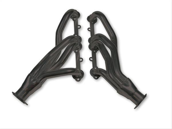 Flowtech Headers 11108FLT Headers, Shorty, Steel, Painted, GM Car with Chevy, Small Block, Pair thumbnail 2