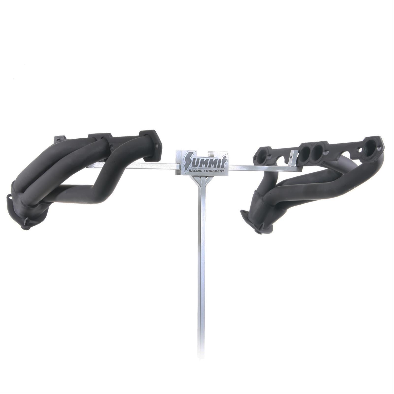 Flowtech Headers 11502FLT Headers, Shorty, Steel, Painted, Chevy, GMC, S-Series, SUV, Pickup, Small Block V8, Pair