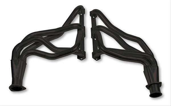 Flowtech Headers 11506FLT Headers, Long Tube, Steel, Painted, Chevy, GMC, SUV, Pickup, Small Block, Pair thumbnail 4