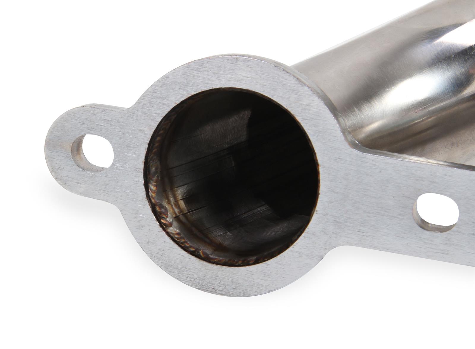 Flowtech LS Turbo Headers 11540FLT Headers, Turbo, Forward Up, Stainless Steel, 1 7/8 in. Primary Tube, Polished, 3 in. Collector, Pair thumbnail 4