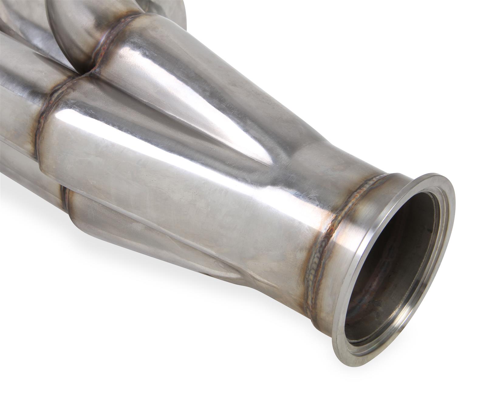 Flowtech LS Turbo Headers 11540FLT Headers, Turbo, Forward Up, Stainless Steel, 1 7/8 in. Primary Tube, Polished, 3 in. Collector, Pair thumbnail 3