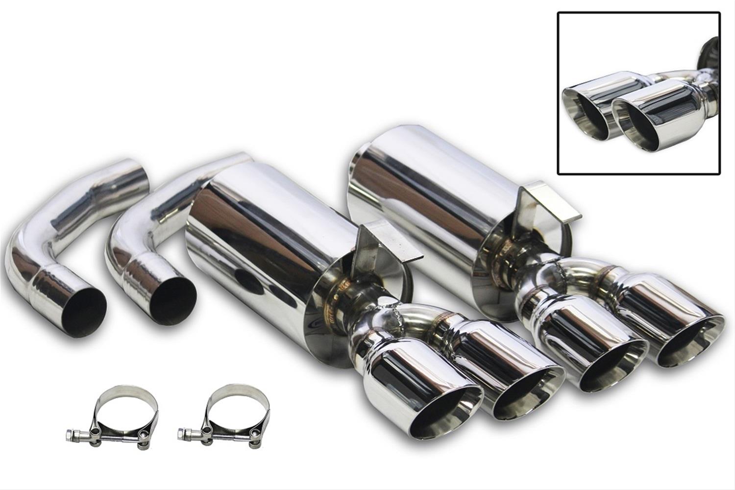 Flowtech 11541FLT Flowtech AxleBack Exhaust Systems Summit Racing