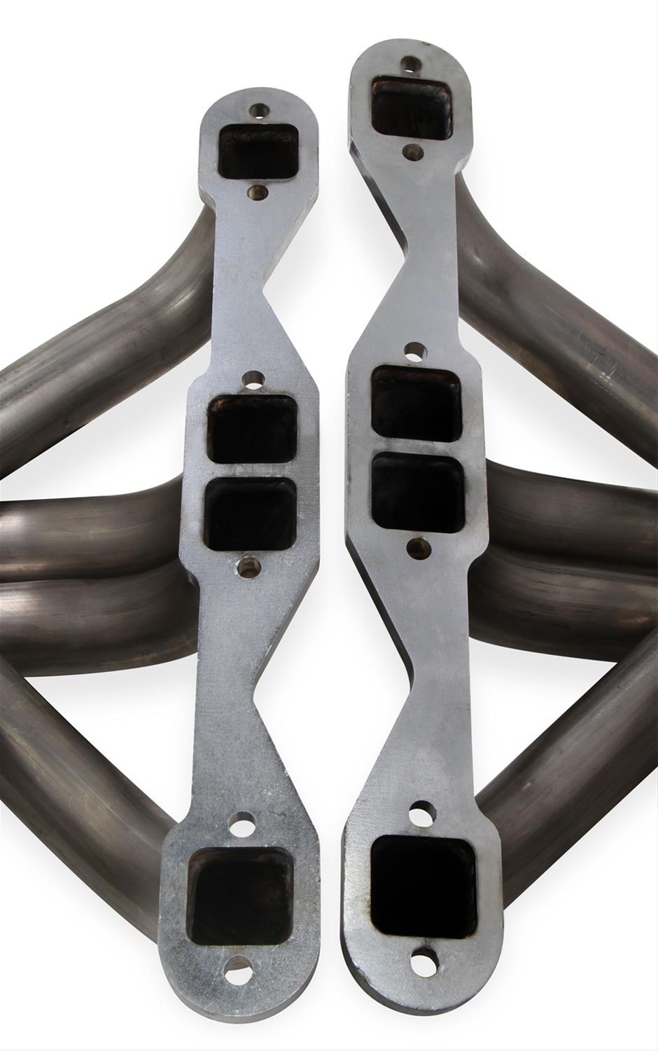 Flowtech Headers 11545FLT Headers, Upright, 1 5/8 in. Primary, 3 in. Collector, Stainless Steel, Natural, Chevy, Small Block, Pair thumbnail 7