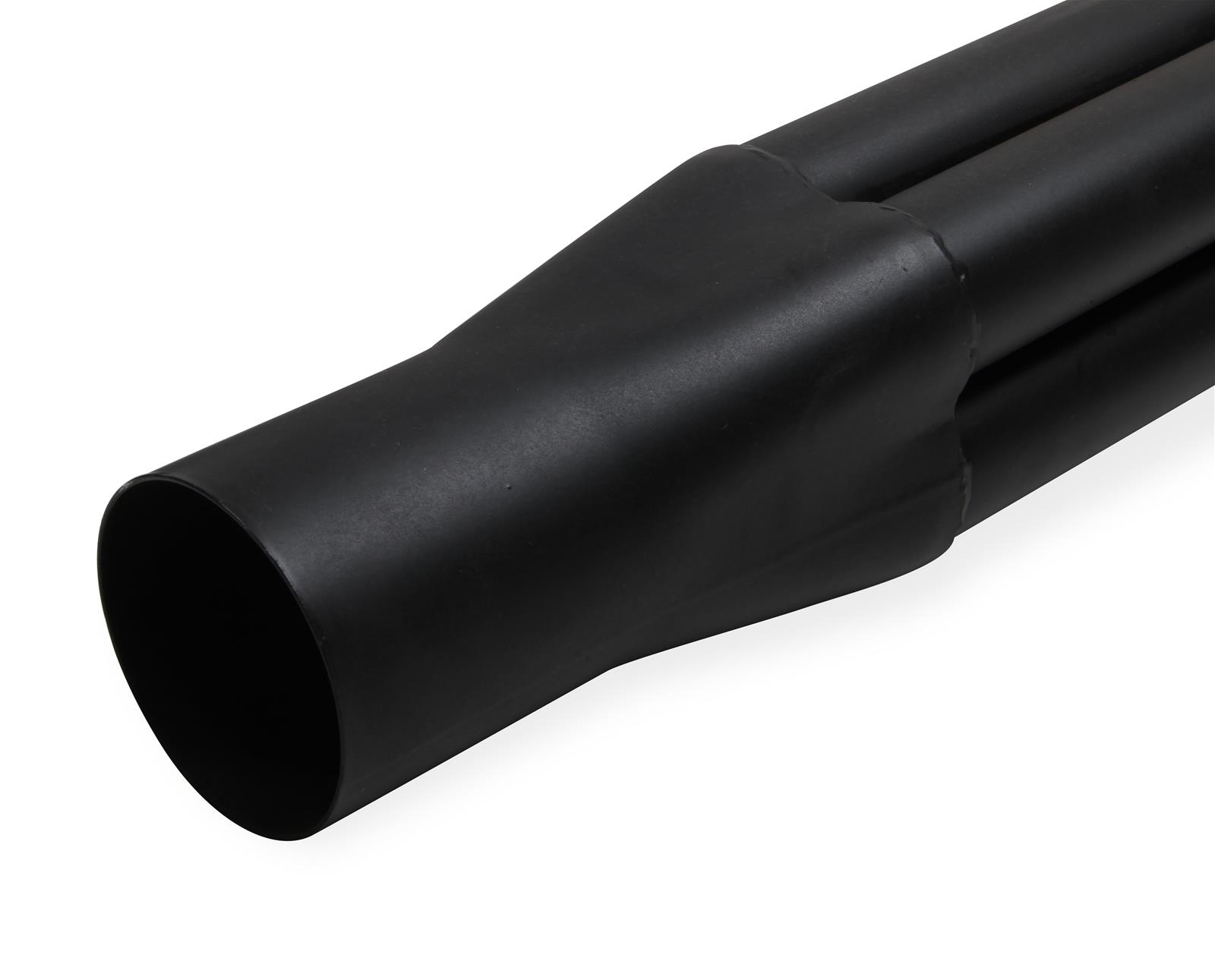 Flowtech Headers 11553FLT Headers, Upsweep, Stainless Steel, High-temperature Black Paint, Standard Flange, 2 1/4 in. Primary Tube O.D., Round Port, Chevrolet, Big Block, Pair