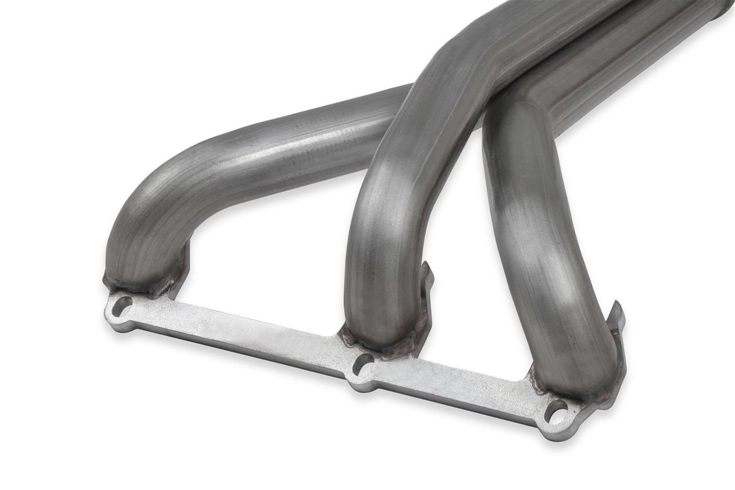 Flowtech Headers 11586FLT Headers, Upright, 1 5/8 in. Primary, 2.5 in. Collector, Stainless Steel, Natural, GM, 2.8L, 3.1L, 3.4L, Pair thumbnail 2
