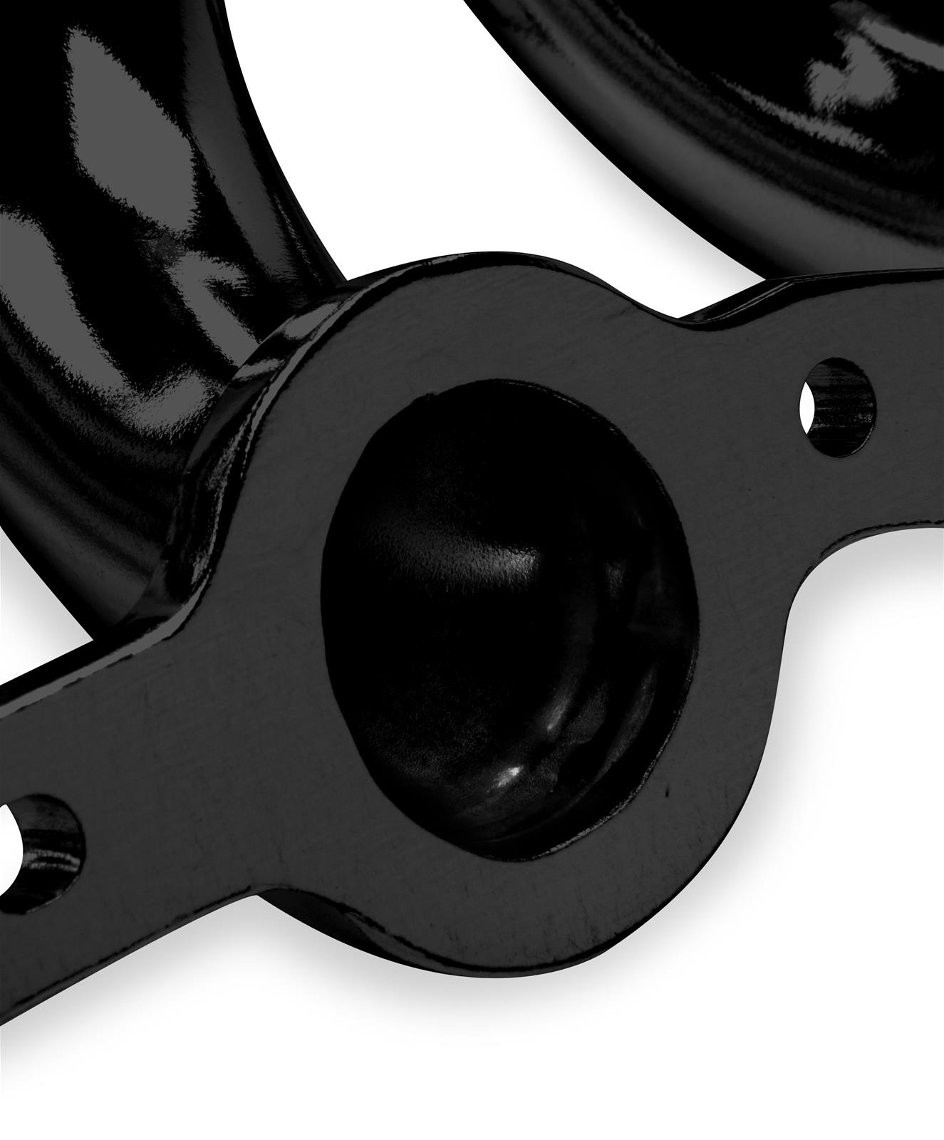 Flowtech Headers 11706FLT Headers, Block Hugger, Steel, 2.5 in. Collector, Round Port, Street Rod, Chevy Small Block LS, Pair thumbnail 5