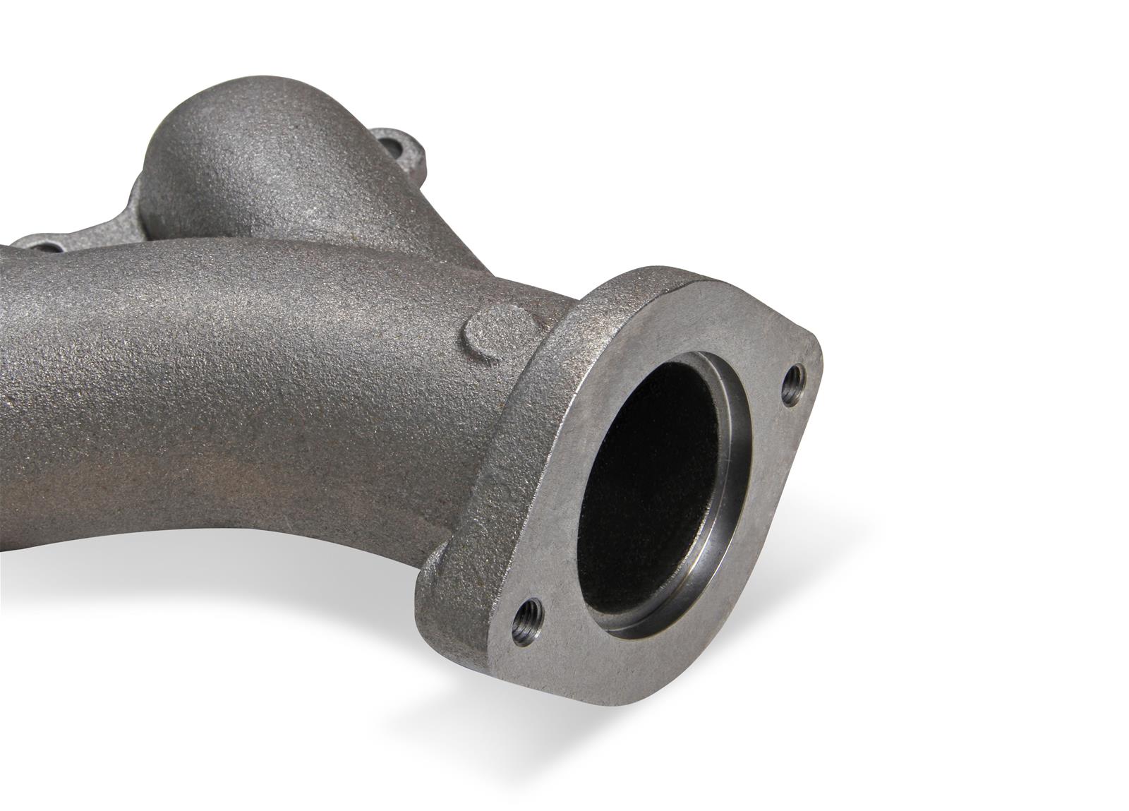 Flowtech Rams Horn Exhaust Manifolds 11730FLT Manifolds, Cast, LS Swaps, Natural, Pair thumbnail 3