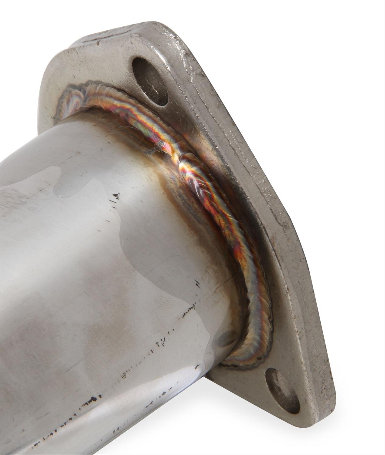 Flowtech Headers 12120FLT Headers, Tri-Y, Steel, Polished, 1 1/2 in. Primary Tube O.D., 2.500 in. Collector Diameter, Angle/Straight Plug, Ford, 4.3L, 4.7L, 5.0L, Pair thumbnail 6