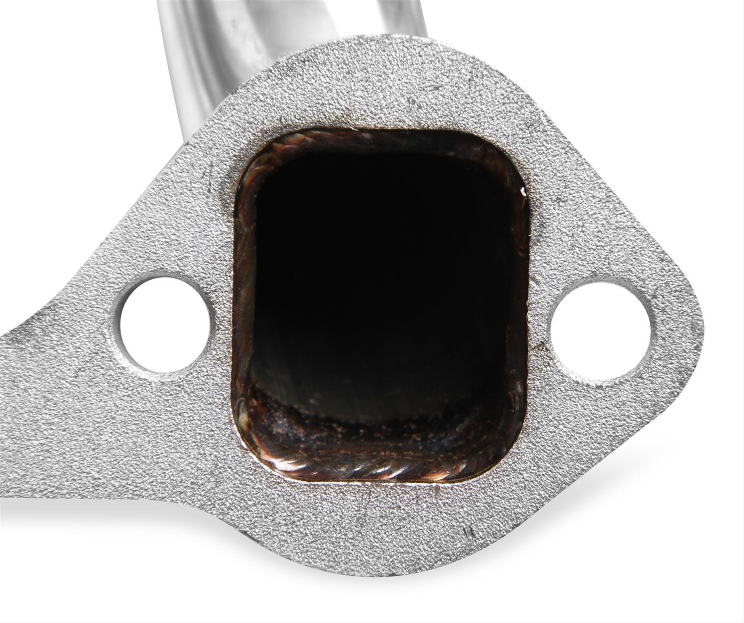 Flowtech Headers 12120FLT Headers, Tri-Y, Steel, Polished, 1 1/2 in. Primary Tube O.D., 2.500 in. Collector Diameter, Angle/Straight Plug, Ford, 4.3L, 4.7L, 5.0L, Pair thumbnail 3