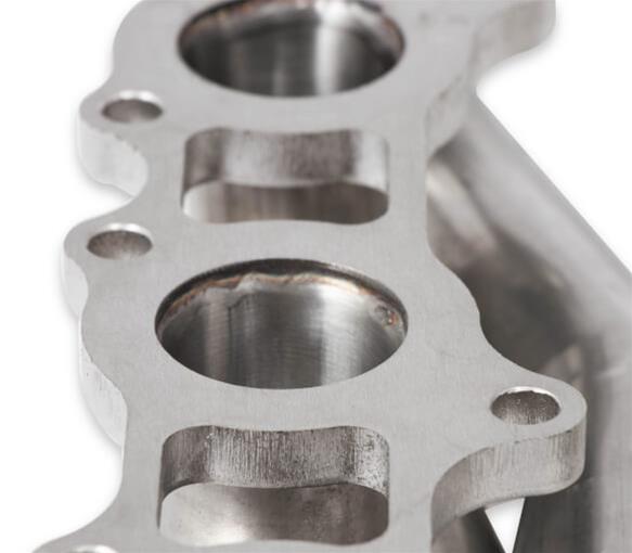 Flowtech Coyote Turbo Headers 12152FLT Headers, Forward Facing Turbo, V-Band Flanges, 304 Stainless Steel, Natural, Ford, Modular V8, Coyote, Pair thumbnail 4