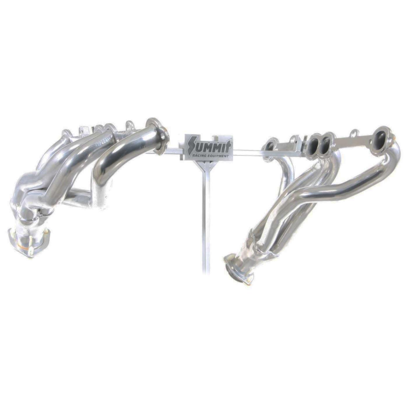 Flowtech Headers 31108FLT Headers, Shorty, Steel, Ceramic Coated, Chevy, Oldsmobile, with Chevy, Small Block, Pair