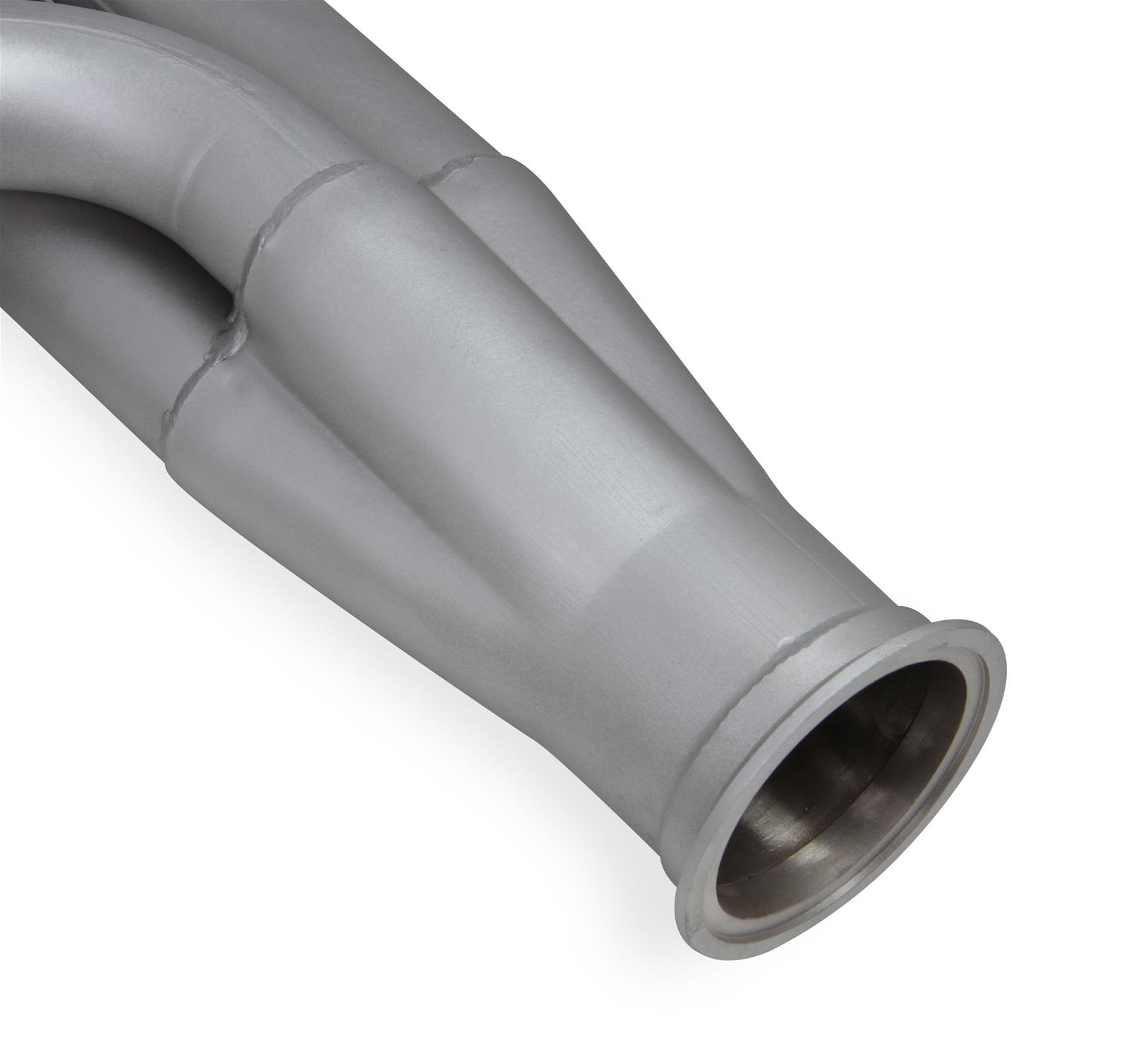 Flowtech LS Turbo Headers 31536FLT Headers, Turbo, Forward and Up, Stainless Steel, Silver Ceramic Coated, 3.00 in. Collector Diameter, Round Port, Chevrolet, Small Block LS, Pair