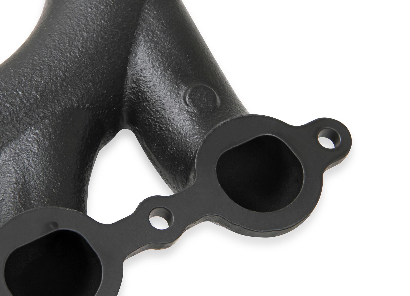 Flowtech Rams Horn Exhaust Manifolds 31730-3FLT Manifolds, Cast, LS Swaps, Black Ceramic, Pair thumbnail 5