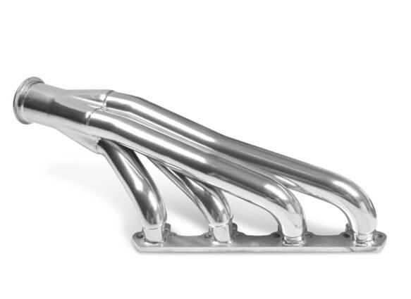 Flowtech SBF Turbo Headers 32169FLT Headers, Turbo, Down and Forward, Steel, Silver Ceramic Coated, 1 7/8 in. Primary, Ford, Small Block Windsor, Pair thumbnail 8