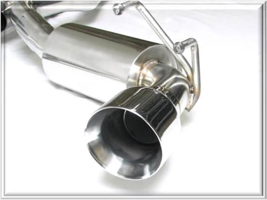 Flowtech Axle-Back Exhaust Systems 51600FLT Systems, Axle-Back, Rear Axle-back, Dual, Stainless Steel, Natural, Split Rear Exit, Polished Tips, Chevrolet, 6.2L, Kit thumbnail 3