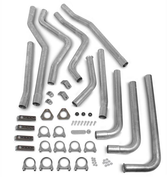 Flowtech Super Street Dual Exhaust Kits 52525FLT System, Street, Manifold-Back, Steel, Aluminized, Chevy, GMC, 305, 350, 400, Kit thumbnail 2
