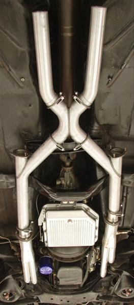 Flowtech Universal Cross Pipes with Cut-Outs 53630FLT Crossover Pipe, X-Pipe, Steel, Aluminized, Cut-Outs, 2.5 in. Diameter, Universal, Kit thumbnail 3