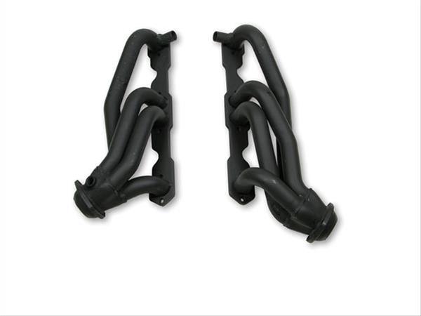 Flowtech Shorty Headers 91831FLT Headers, Shorty, Steel, Painted, Chevy, GMC, 5.7L, with A.I.R. Injection, Pair thumbnail 4