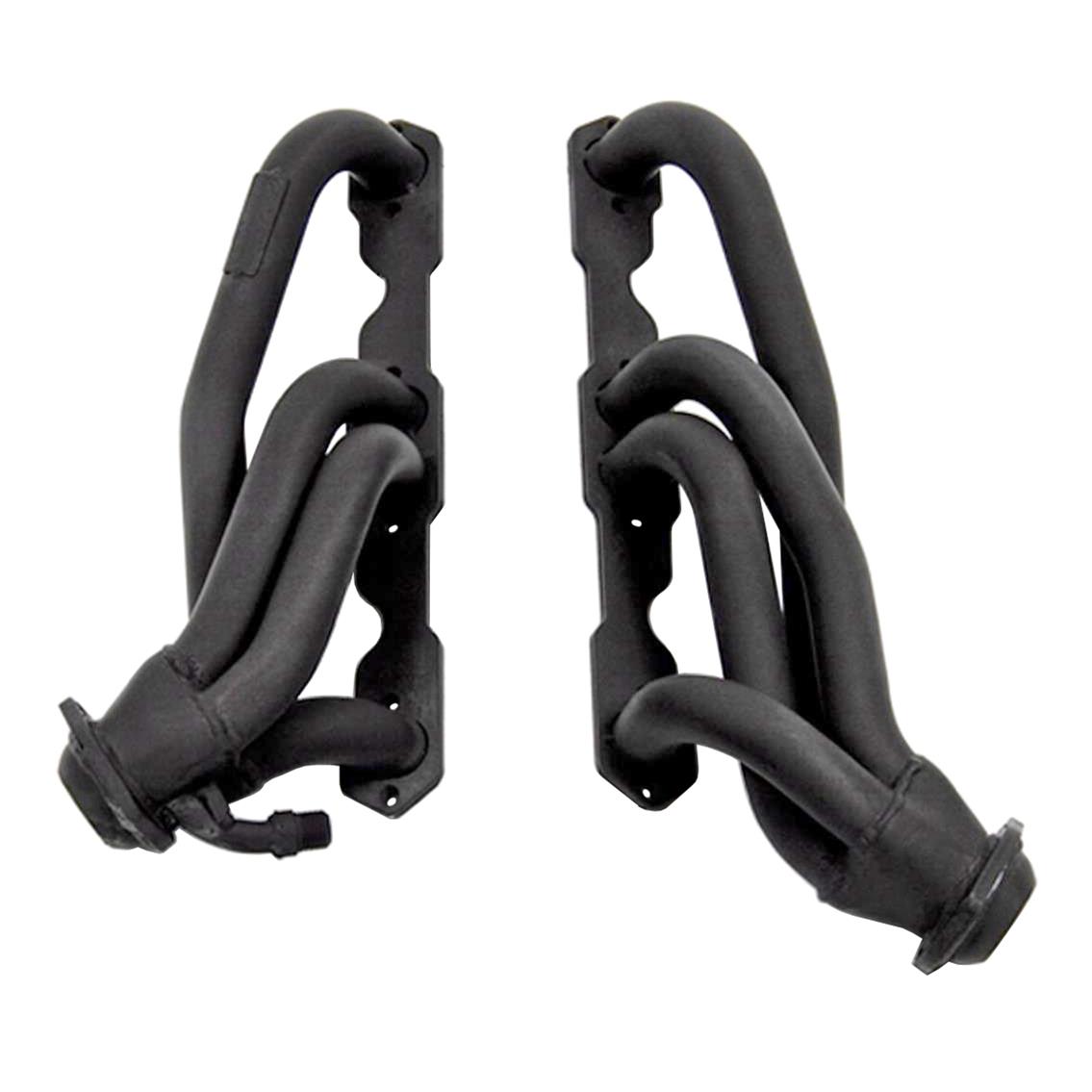 Flowtech Shorty Headers 91832FLT Headers, Shorty, Steel, Painted, Chevy, GMC, 5.7L, w/o A.I.R. Injection, Pair