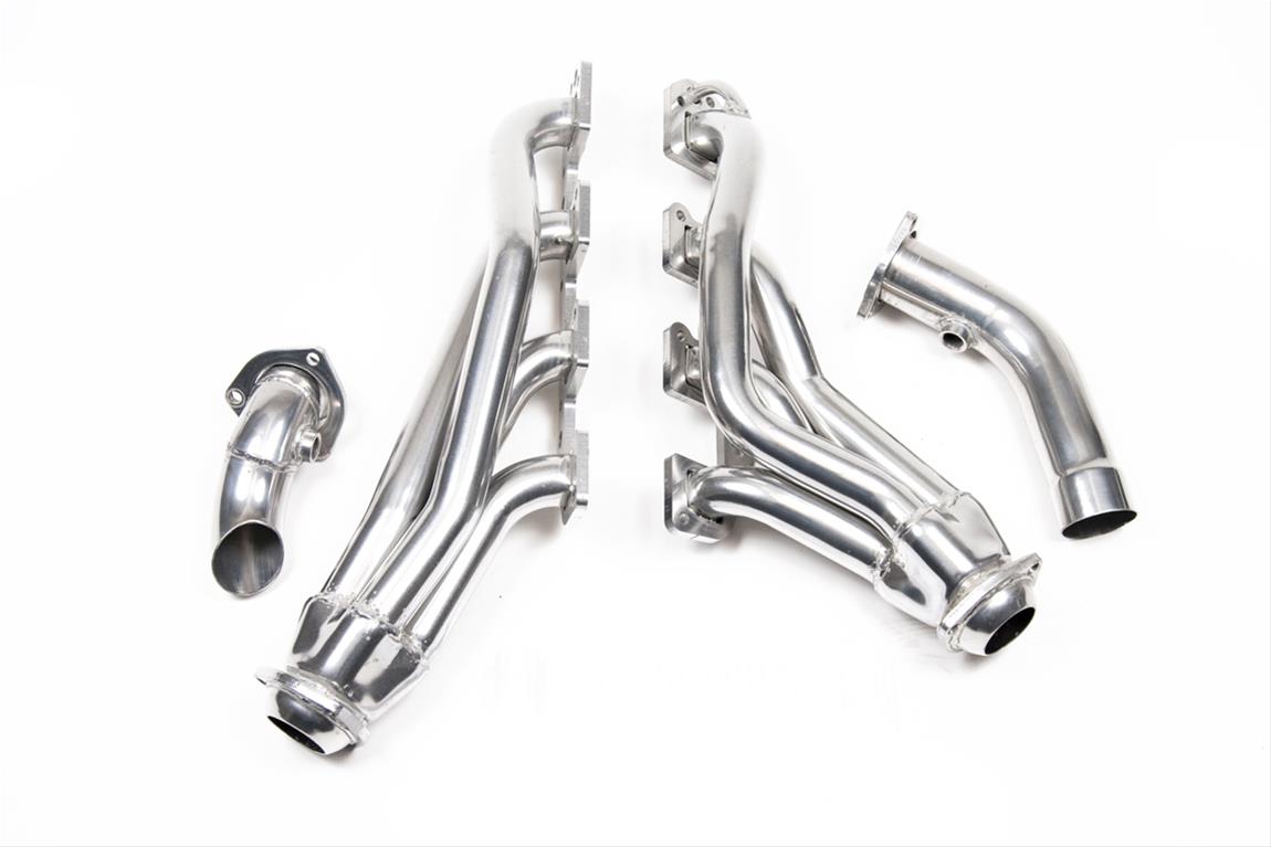 Flowtech Shorty Headers 91946-1FLT Headers, Shorty, Steel, Ceramic Coated, Dodge, Pickup, 5.7L, Pair