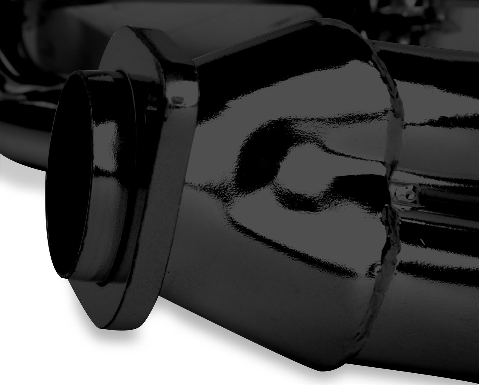 Flowtech Shorty Headers 92002FLT Headers, Shorty, Steel, Painted, 2.5 in. Collector, Round Port, Jeep, 4.0L, Each thumbnail 2