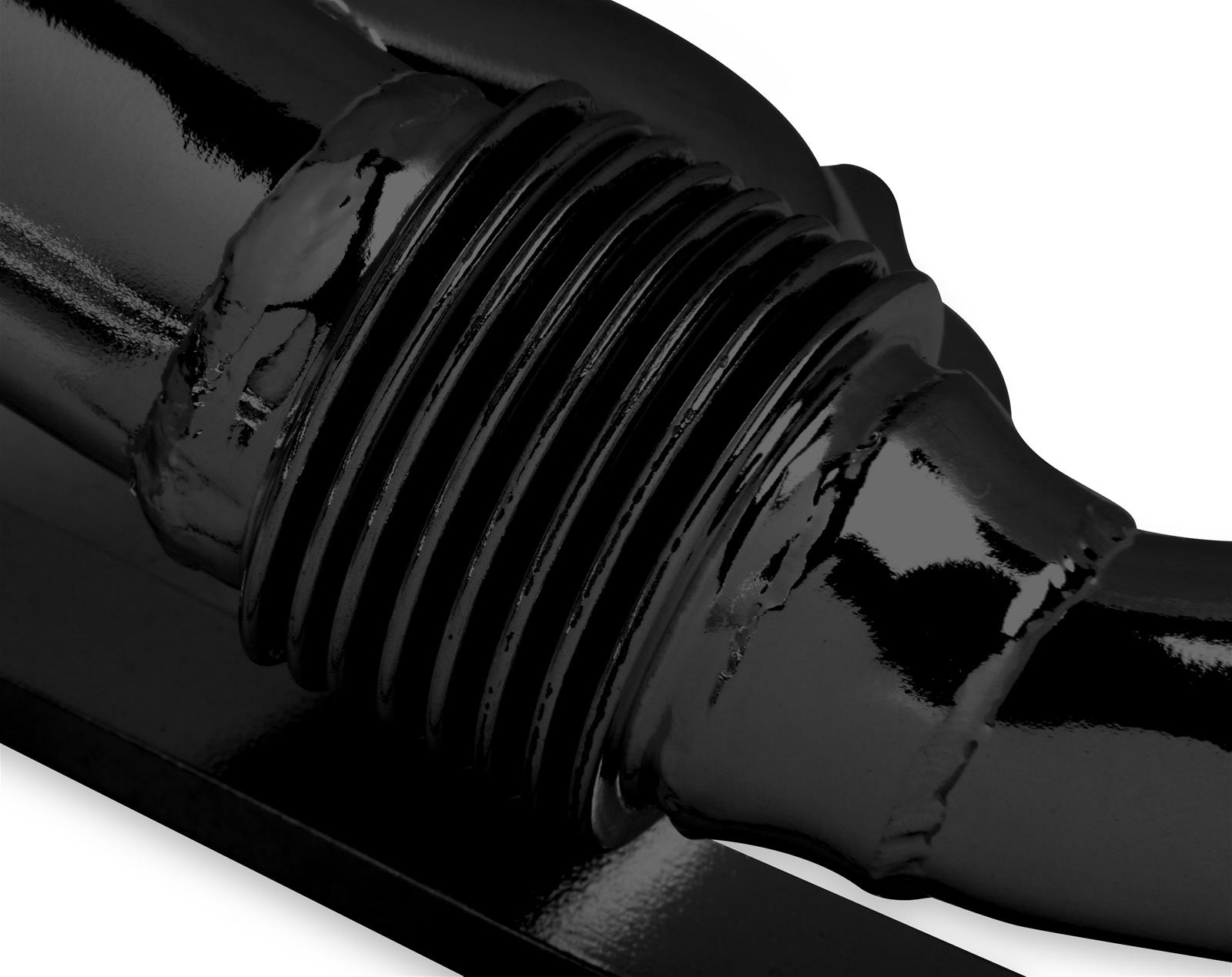 Flowtech Shorty Headers 92002FLT Headers, Shorty, Steel, Painted, 2.5 in. Collector, Round Port, Jeep, 4.0L, Each thumbnail 3