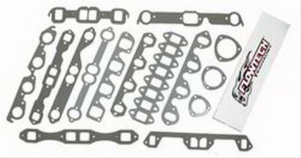Flowtech Replacement Header Gasket Sets 99361FLT Exhaust Gaskets, Header, P73 Ferroglass, Rectangle Port, Chrysler, Dodge, Plymouth, Small Block LA, Kit thumbnail 2