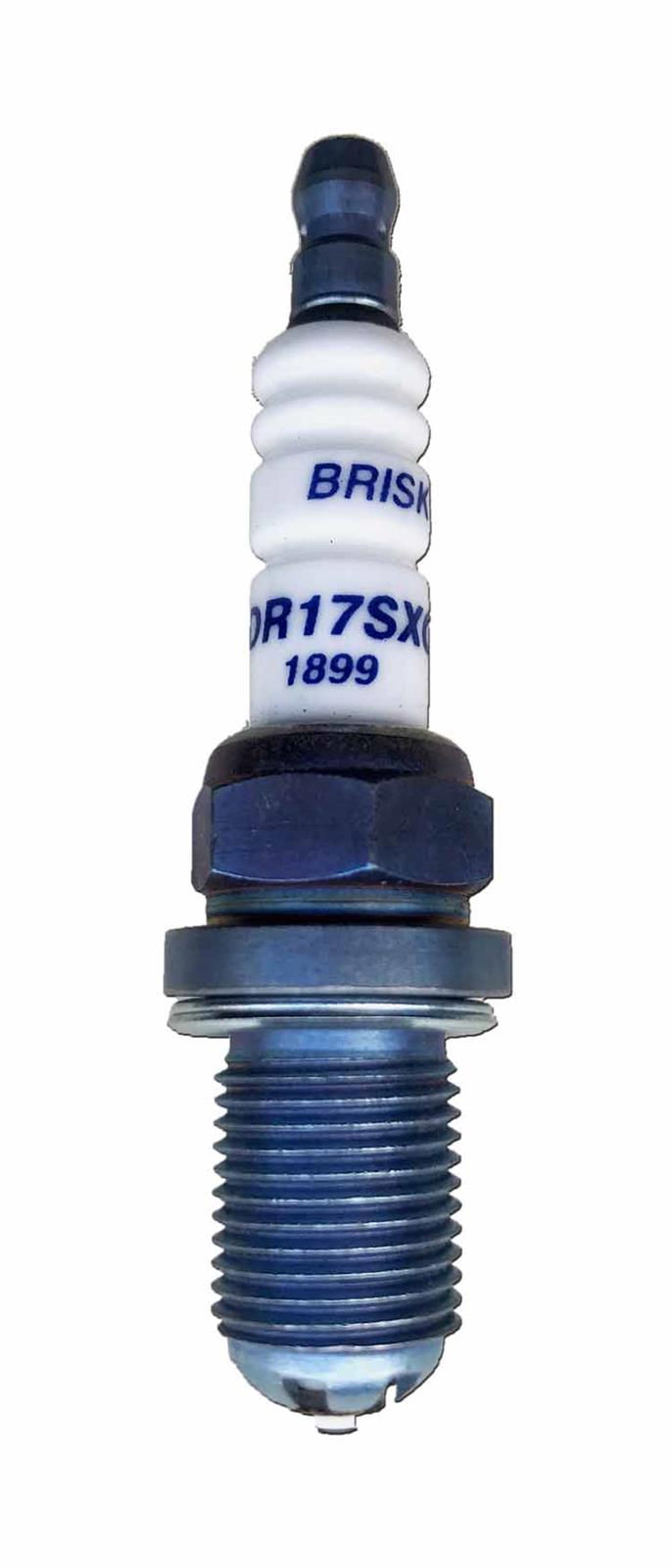 BRISK USA DR17SXC Brisk Premium EVO Spark Plugs Summit Racing
