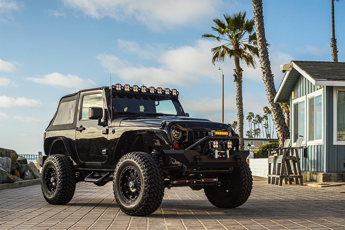 Baja Designs 07-16 Jeep Wrangler JK XL Linkable Roof Bar Kit thumbnail 4