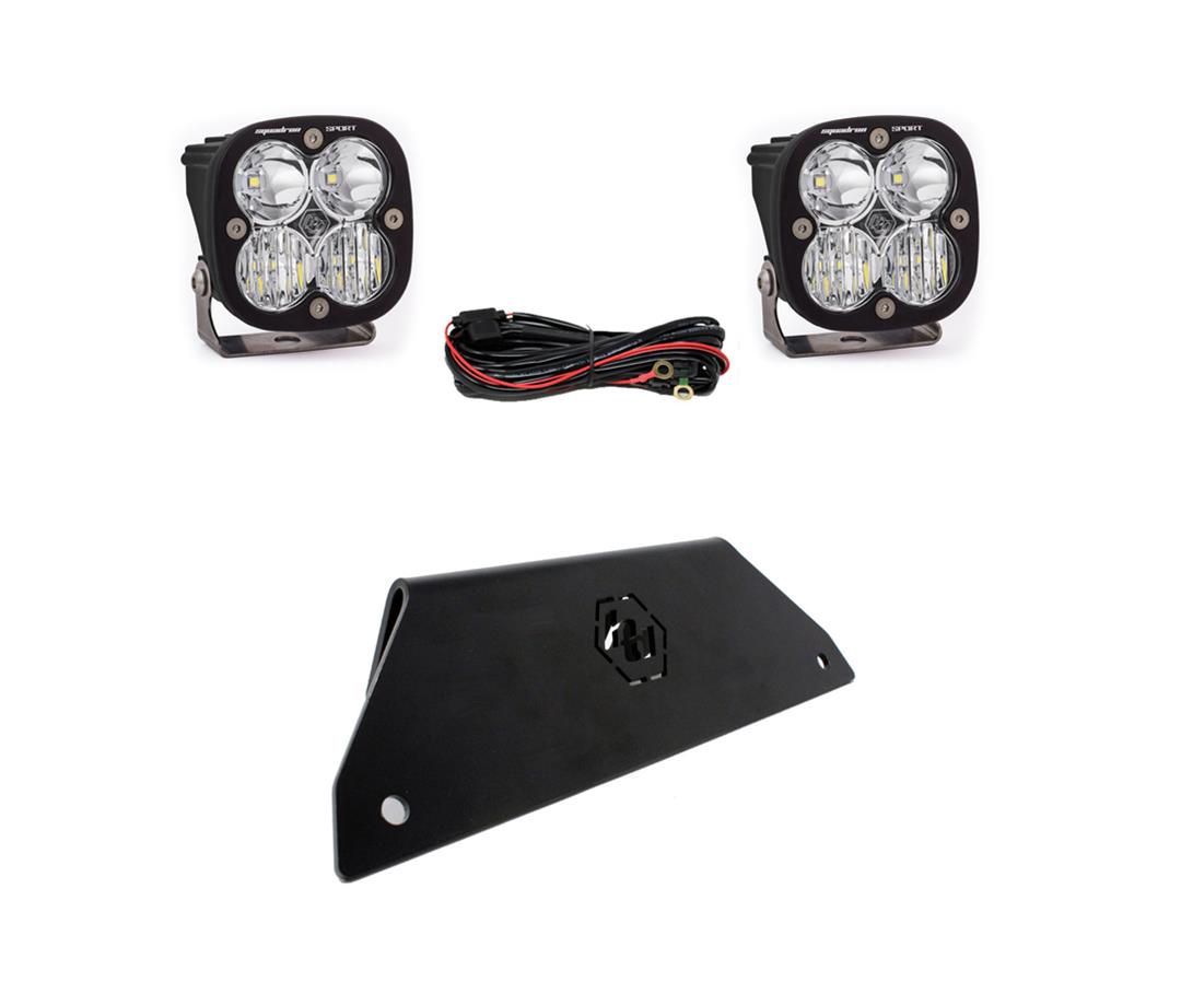 Baja Designs Polaris RZR Pro XP Lower Bumper LED Light Kit Sport D/C Clear thumbnail 2