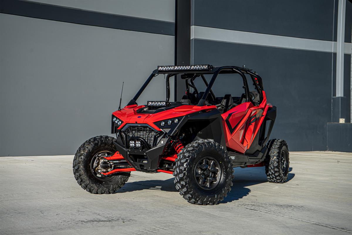 Baja Designs Polaris RZR Pro XP Lower Bumper LED Light Kit Pro D/C Clear thumbnail 2
