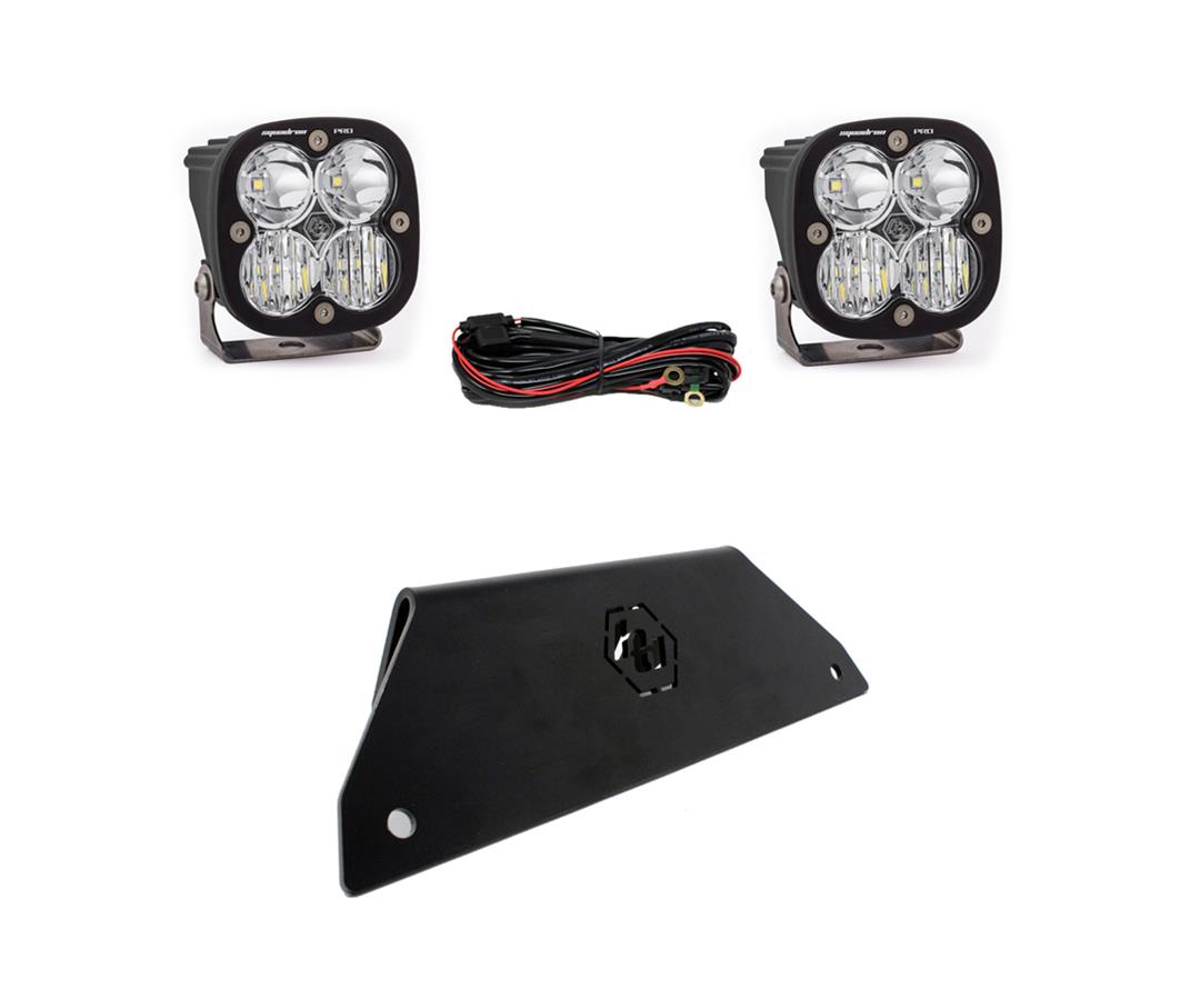 Baja Designs Polaris RZR Pro XP Lower Bumper LED Light Kit Pro D/C Clear thumbnail 3