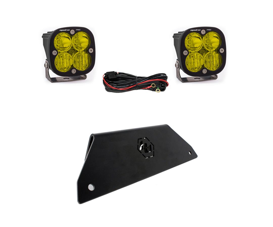 Baja Designs Polaris RZR Pro XP Lower Bumper LED Light Kit Pro D/C Amber thumbnail 2