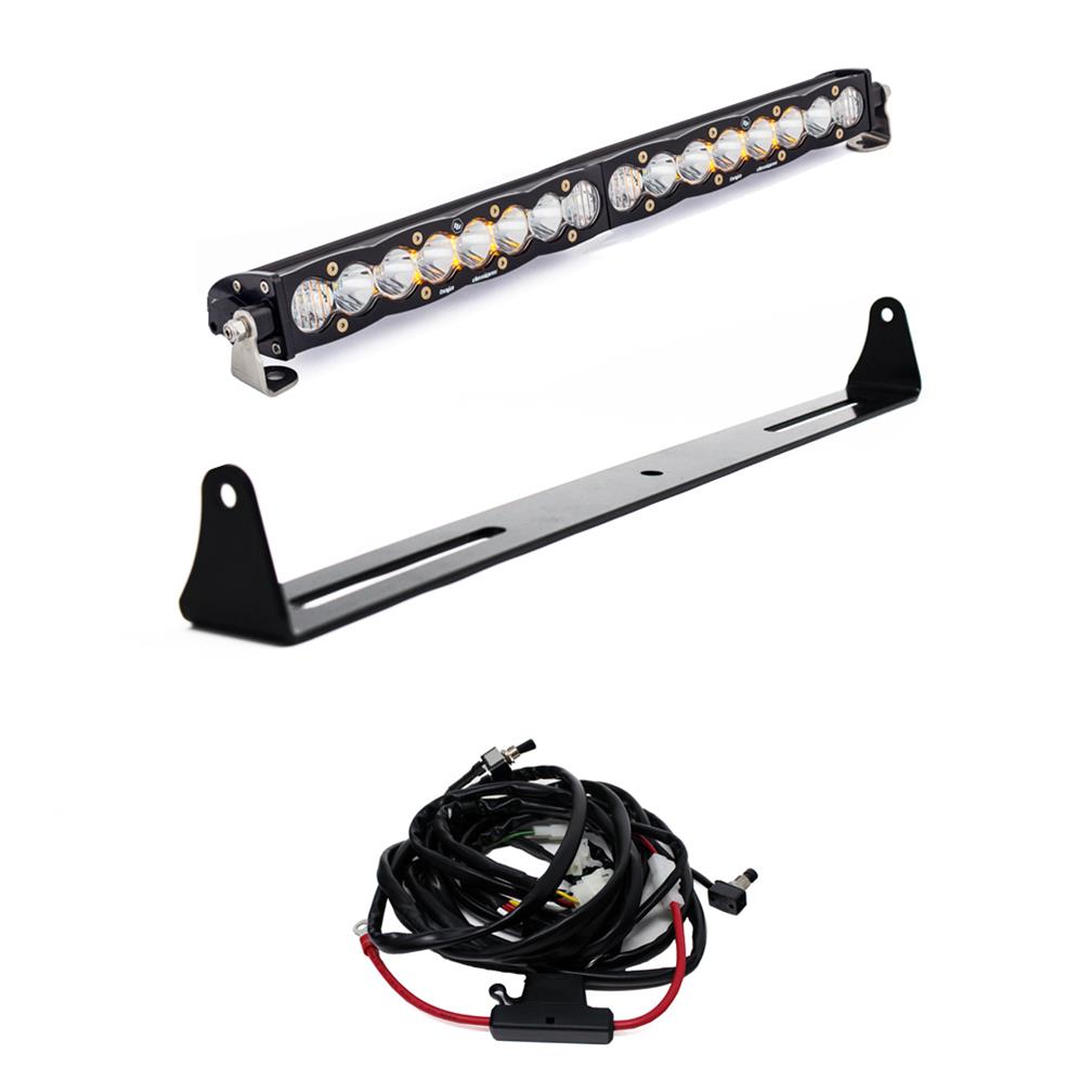 Baja Designs 07-13 Silverado 20in Bumper Mount Kit 20in S8 thumbnail 2