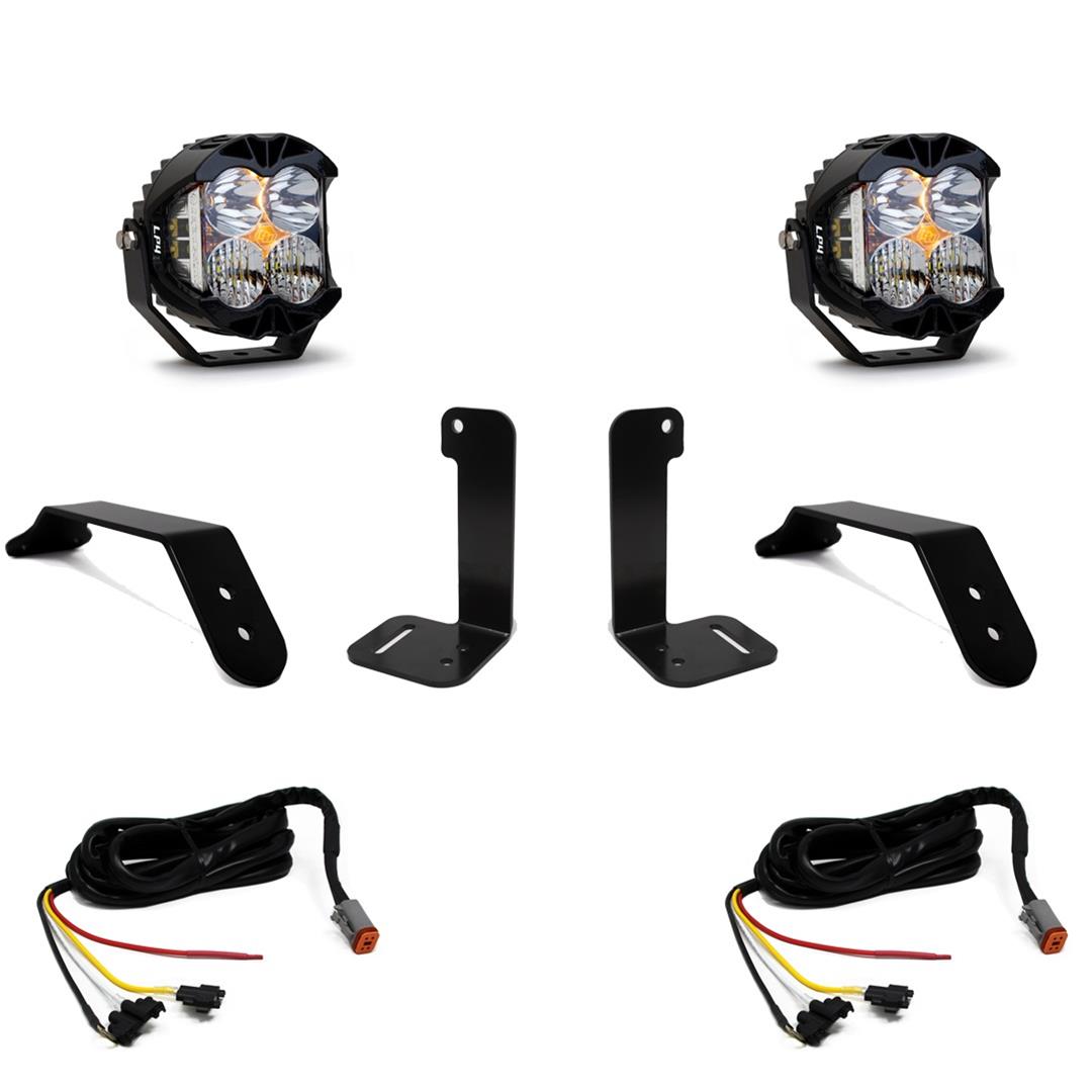 Baja Designs 2018+ Jeep JL/JT Dual LP4 Auxiliary Light Kit w/Upfitter thumbnail 2
