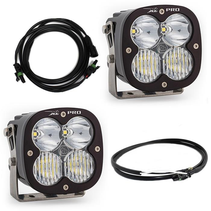 Baja Designs Jeep JL/JT Rubicon Steel Bumper LED Light Kit XL Pro w/Upfitter thumbnail 3