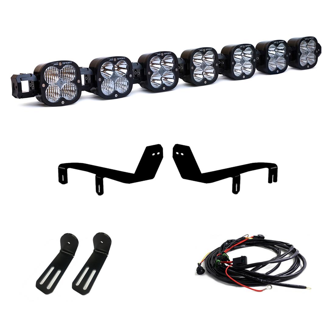 Baja Designs 17-19 7 XL Linkable LED Light Kit For Ford Super Duty thumbnail 2