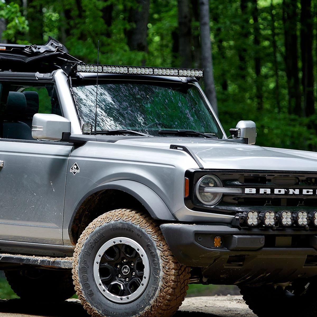 Baja Designs 2021+ Ford Bronco Roof Light Bar Kit 50 Onx6+ thumbnail 2