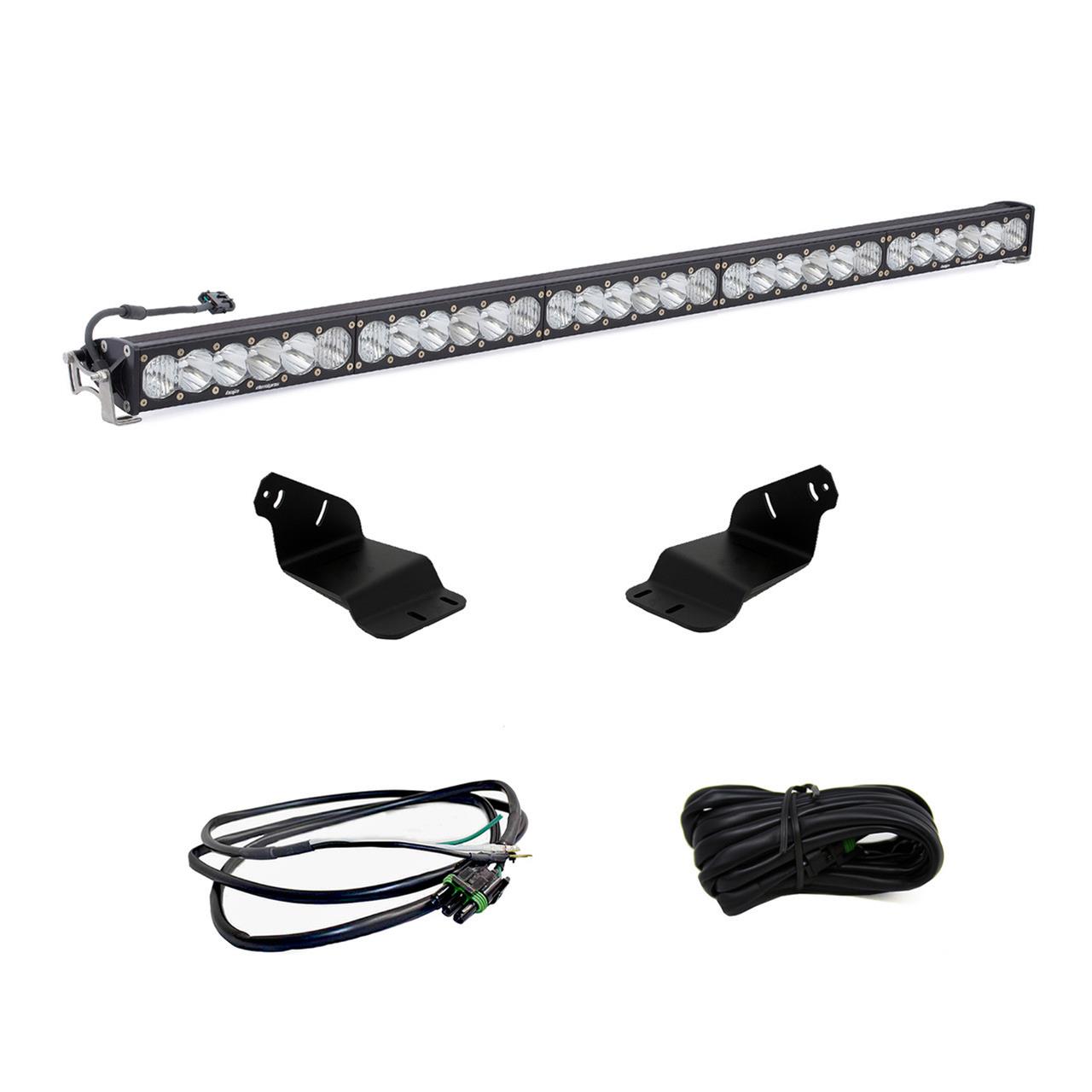 Baja Designs 2021+ Ford Bronco Roof Light Bar Kit 50 Onx6+ w/Upfitter