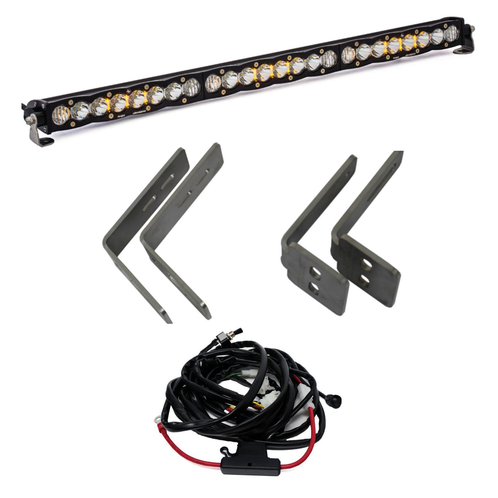Baja Designs 11-16 Ford Super Duty S8 Series 30in Grille LED Light Bar Kit thumbnail 2