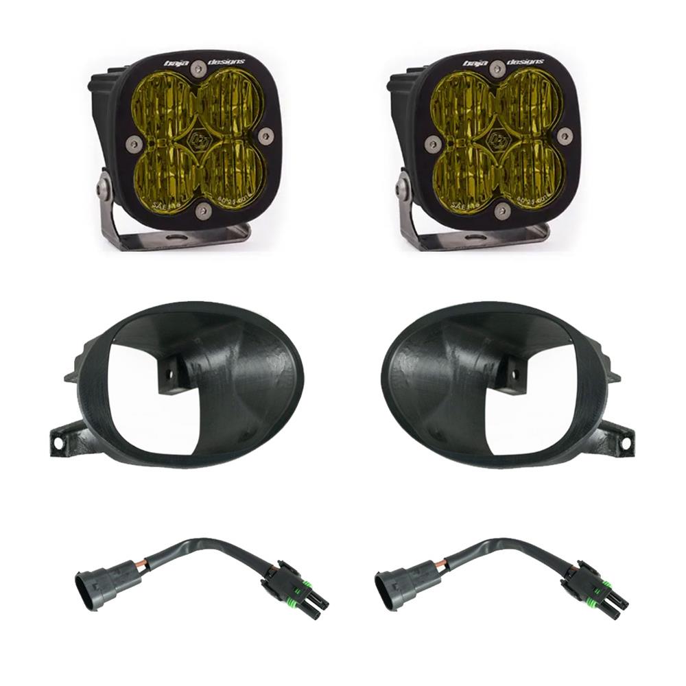 Baja Designs 19-22 Mercedes Benz Sprinter Squadron SAE Fog Pocket Light Kit - Amber