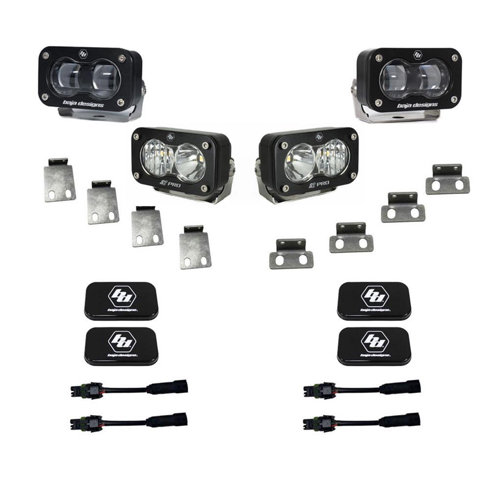 Baja Designs 21+ Ford Raptor S2 SAE Pro Fog Pocket Light Kit thumbnail 2