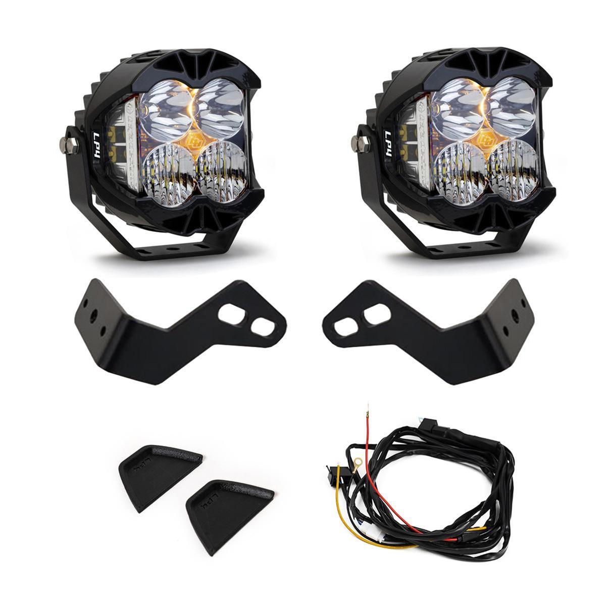 Baja Designs Can-Am Maverick R LP4 A-Pillar Kit thumbnail 2