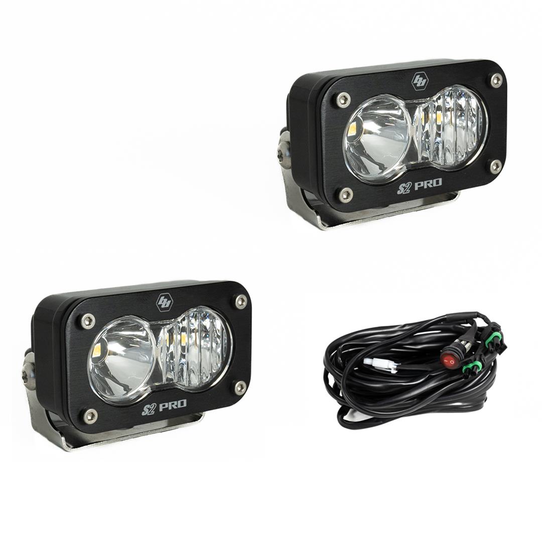 Baja Designs S2 Pro Series LED Light Pods Driving Combo Pattern - Pair thumbnail 2