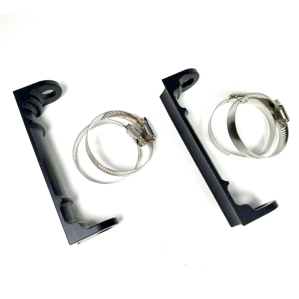 Baja Designs Powersports Headlight Assembly Components 600053 Receiver Mount, Motorcycle Racelight Receiver Kit w/ Rubberized Clamps For 8 Inch Race Light thumbnail 2