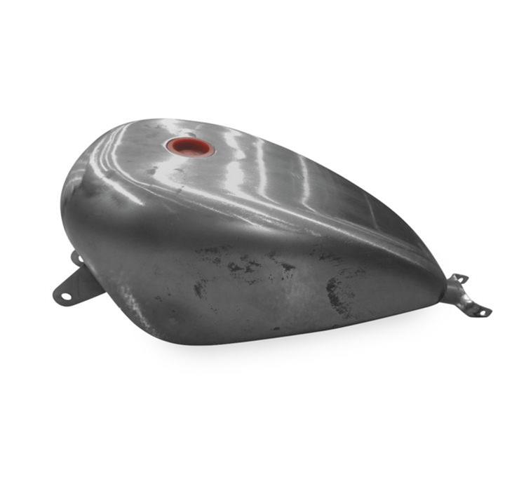 Biker's Choice Sportster Gas Tanks 483125 Fuel Tank, Sportster, Smooth, 3.3 Gallons Capacity, Steel, Natural, Harley-Davidson®, Each