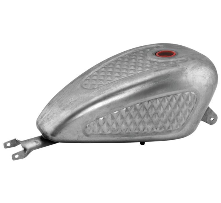 Biker's Choice Powersports Fuel Tanks 483129 Tank 3.3 GAL DIAMOND TANK 07-UP XL NAT