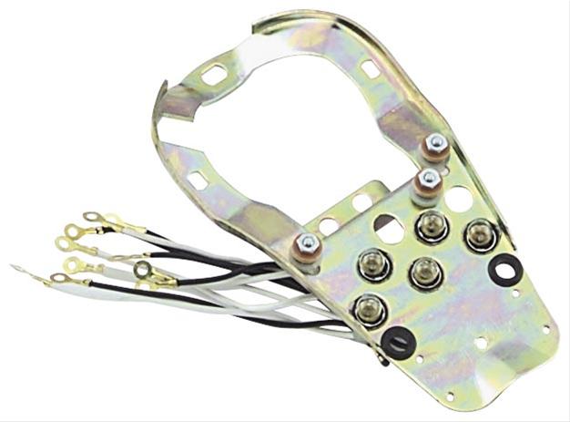 Biker's Choice Fat Bob Instrument Panel Base Plates 490247 Plate, Harley-Davidson®, Each